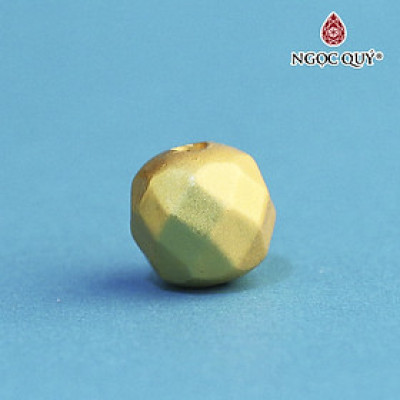 Charm bạc tròn 3D - Ngọc Quý Gemstones