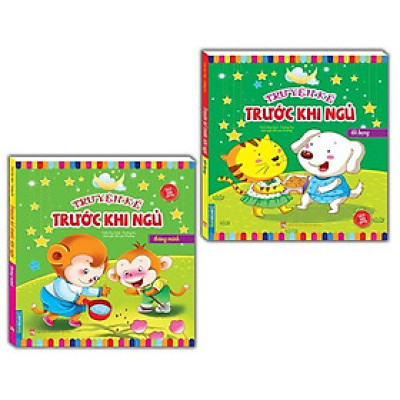 Sách - Truyện Kể Trước Khi Ngủ - Thông Minh + Tốt Bụng - Combo 2 Cuốn - Minh Thắng