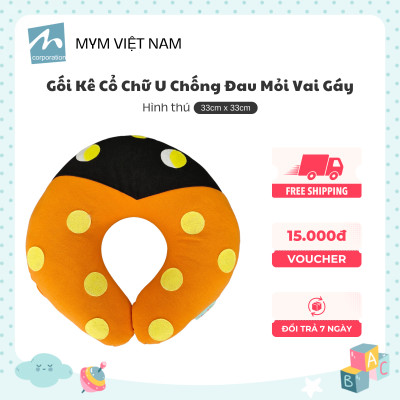 Gối Kê Cổ Chữ U MYM Chống Đau Mỏi Vai Gáy Cho Dân Văn Phòng, Lái Xe, Du Lịch