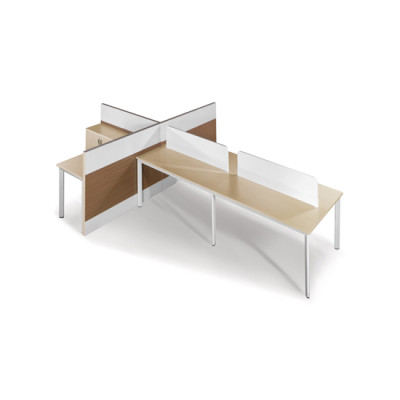 Bàn làm việc chân sắt Juno Sofa NT 190 BCO12-2A 240 x 60 x 75 cm