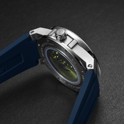 Đồng Hồ Nam I&W Carnival 716G1 Chính Hãng Full Box Chống Nước Kính Chống Xước Dây Silicon Cao Cấp BH 60T (Máy Cơ Tự Động)