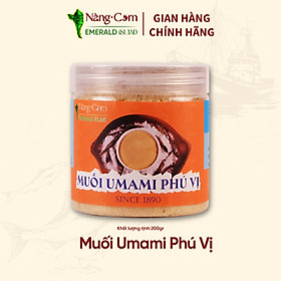 Muối Umami Phú Vị 200gr - Đặc Sản Phú Quốc - Nàng Cơm