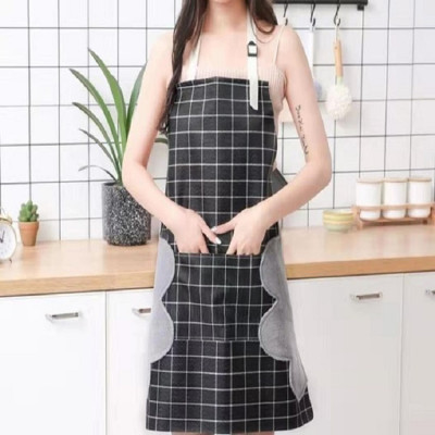 Tạp Dề Chống Thâm Có Túi Và Chỗ Lau Tay Tiện Lợi - TD14 (Giao ngẫu nhiên mẫu)