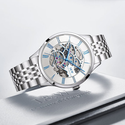 Đồng hồ nam chính hãng IW CARNIVAL IW522G-1 Kính sapphire ,chống xước,Chống nước 50m ,Bảo hành 24 tháng,Máy cơ (Automatic),Dây kim loại thép 316L không gỉ,thiết kế lộ cơ thể thao