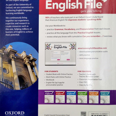American English File 3th Edition 1. Workbook Without Answer Key