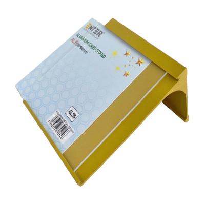 Bảng thông tin để bàn nhôm Enter AL35 100x100mm, Khung thông tin sản phẩm, Khung bảng giá, Kệ trưng bày để bàn