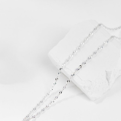 Mặt Dây Chuyền Phong Thủy Đá Thạch Anh Ưu Linh Trắng 1 Hạt Tặng Dây Chuyền Bạc (8mm) Mệnh Kim, Thủy Ngọc Quý Gemstones