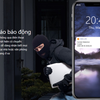 CAMERA WIFI IMOU PTZ NGOÀI TRỜI S22FP 2M FULL COLOR XOAY 360 ĐỘ ĐÀM THOẠI 2 CHIỀU, CÓ MÀU BAN ĐÊM - HÀNG CHÍNH HÃNG