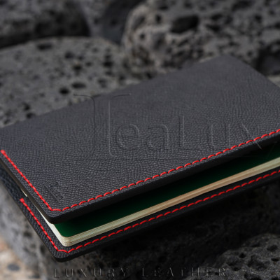 Ví Đựng Hộ Chiếu Da Epsom Handmade Lealux Passport Wallet