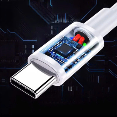 Dây sạc LI-TOP PD15 Công suất 60W bện dù chân Type C ra Type C dây dài 2 mét , dùng thử 30 ngày, bảo hành hàng chính hãng 1 năm