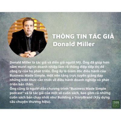 Sách - Kinh Doanh Giỏi Phải Kiếm Được Tiền - Donald Miller - Wall Street Journal Best Seller - 1980 Books