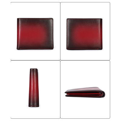 Ví nam ngang da bò loang cao cấp chống RFID BHM1216