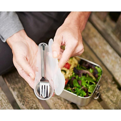 Bộ dao muỗng nĩa inox kèm hộp đựng nhỏ gọn Joseph Joseph Duo - 006711