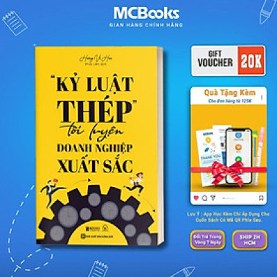 Sách - Kỷ Luật Thép Tôi Luyện Doanh Nghiệp Xuất Sắc
