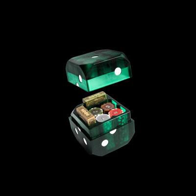 Bộ Lumina Dice Poker Thiết Kế Độc Đáo Và Đầy Màu Sắc The Craft House