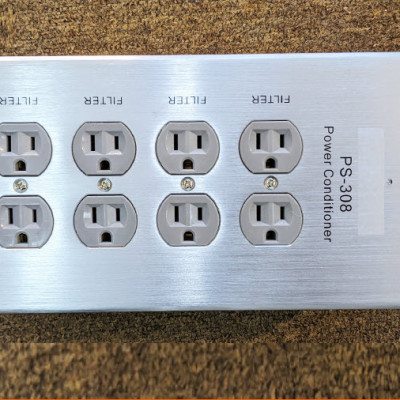 ROGTZ - Bộ Lọc Nguồn Điện Sạch Biến Áp Cách Ly Audio 220V/100V Cao Cấp PS-308 Giảm nhiễu điện từ Ổn định nguồn điện Lọc nhiễu âm thanh Nâng cao chất lượng âm thanh Bảo vệ hệ thống khỏi sự cố điện Chống sét cháy nổ - Hàng Chính Hãng