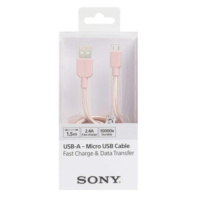 Cáp Micro USB Sony CP-ABP150/HC WW 1.5m - Hàng Chính Hãng