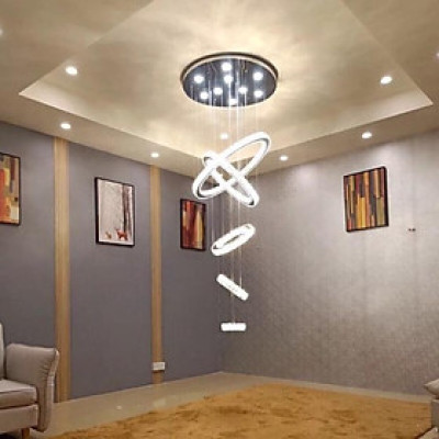 Đèn thả phale 5 vòng thông tầng DT