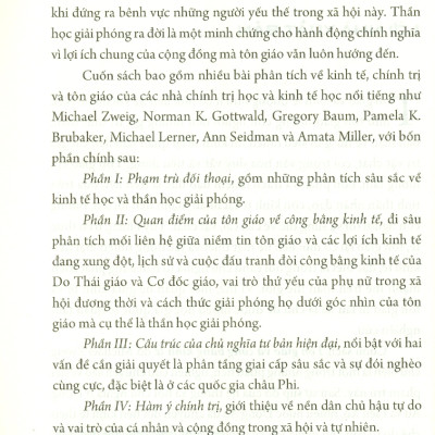Tôn Giáo Và Công Bằng Kinh Tế