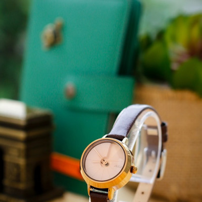 Đồng Hồ Nữ Julius Hàn Quốc JA-979 Dây Da