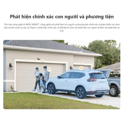 Camera Wifi Ngoài Trời IMOU Bullet 3/ 3C (S3EP/ S3DP) Đàm Thoại 2 Chiều - TRANGIATELECOM Hàng nhập khẩu