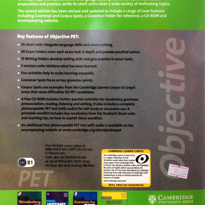 Objective PET Workbook