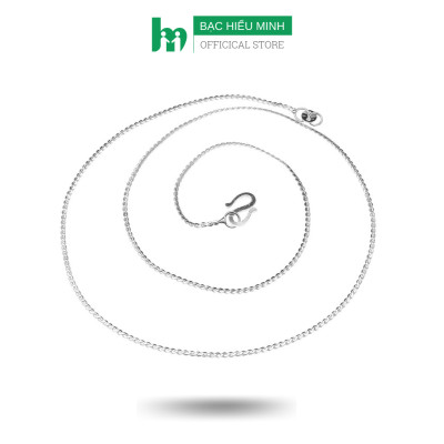 Dây Chuyền Nữ Bạc Hiểu Minh DCN002 kiểu s dẹt nhỏ