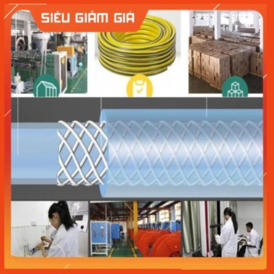 Bộ dây vòi xịt nước rửa xe, tưới cây . tăng áp 3 lần, loại 3m, 5m 206701-1 đầu đồng,cút,nối nhựa v+ tặng móc khoá