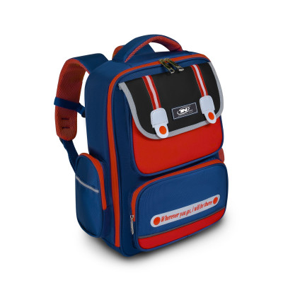 Balo học sinh cao cấp TNBags Smart Red TN.B 3110