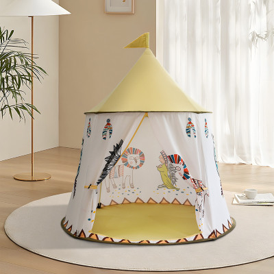 Lều Thổ Dân Cho Bé, Lều Vải Khung Thép Hàng Dày Dặn, Chắc Chắn