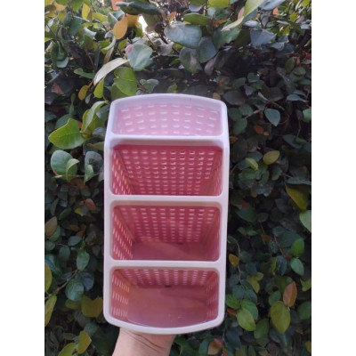 Khay nhựa tiện ích 4 ngăn Việt Nhật, để bàn đựng đồ, bút văn phòng phẩm, mỹ phẩm, đồ dùng phù hợp bàn làm việc văn phòng