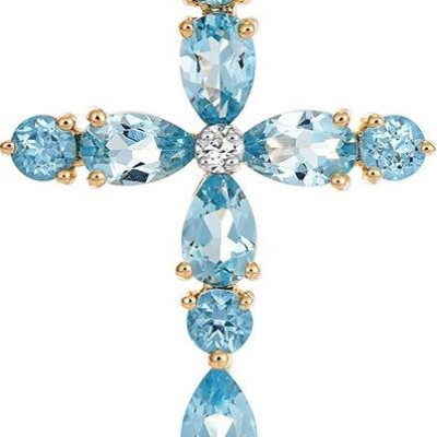 Dây chuyền thánh giá sang trọng cho nữ đi dự tiệc