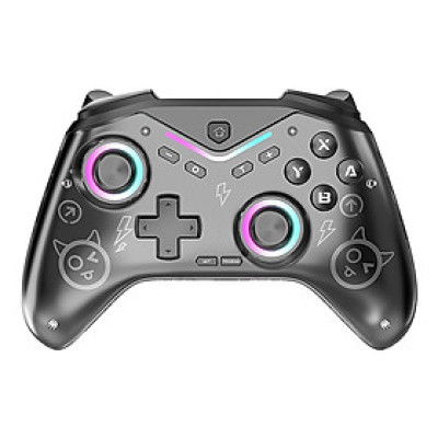 Gamepad tay game Không dây Bluetooth CM619 led RGB cho máy tính, laptop, smartphone, máy tính bảng, máy game hàng nhập khẩu