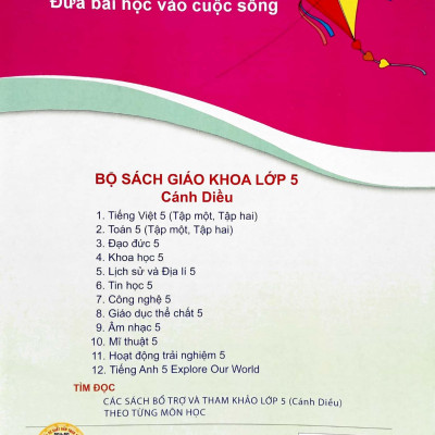 Sách - Vở Bài Tập Công Nghệ 5 (Cánh Diều) (Chuẩn)