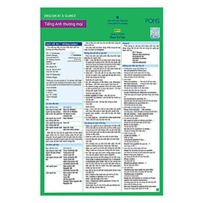 Sách - English At A Glance – Tiếng Anh Thương Mại - Nhân Trí Việt
