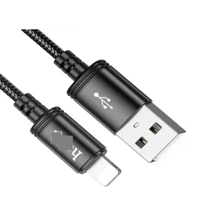 Cáp sạc nhanh X89 dành cho iphone vải dù hợp kim nhôm cao cấp dài 1M  ( hàng chính hãng)