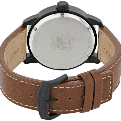 Đồng Hồ Nam Citizen Dây Da BM8475-26E - Mặt Đen