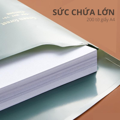 Bìa nút bấm A4 /Túi nút đựng tài liệu A4 / File lưu trữ tài liệu - nhiều mẫu