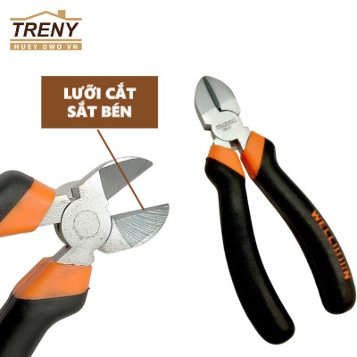 Kìm cắt dây - Kìm cắt dây điện đa năng, tay cầm bọc nhựa cao cấp - Cắt đường kính sản phẩm đến 200mm ( 8 inch )