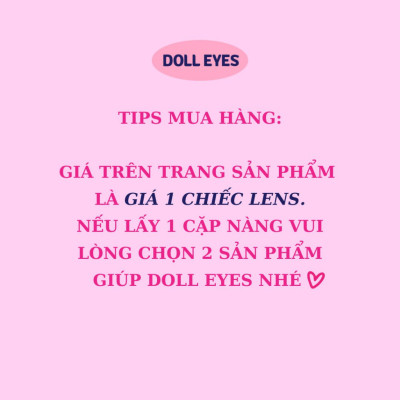 Kính áp tròng DOLL EYES Alixx 14,2mm - Be You