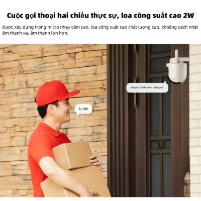 Camera Ngoài Trời Xiaomi Outdoor Camera CW700S – Zoom 9X - Xoay 360 Độ - Hàng Nhập Khẩu