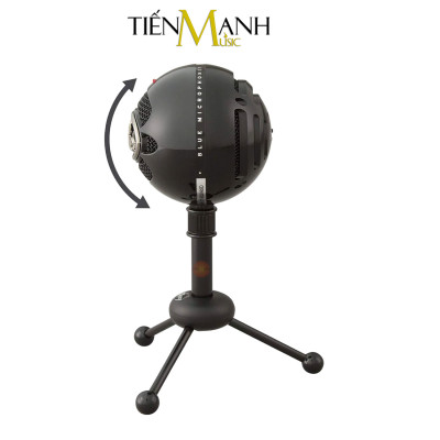 [Loại To] Micro Blue Snowball USB Condenser - Mic Thu Âm Podcast, Livestream, ASMR Microphone Snow Ball Hàng Chính Hãng
