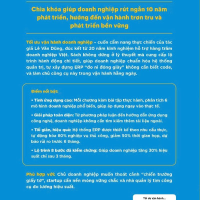 Tối Ưu Vận Hành Doanh Nghiệp