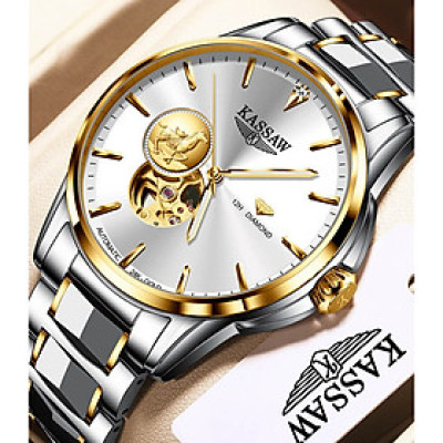 Đồng hồ nam chính hãng KASSAW K777-1 (Mạ vàng 24k)