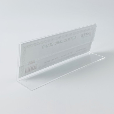 Biển chức danh, Bảng tên để bàn, Kệ mica chức vụ 1 mặt Enter A02 240x75mm trung (20)