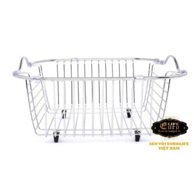 Rổ Inox Eurolife EL-R92-1 (Trắng bạc)