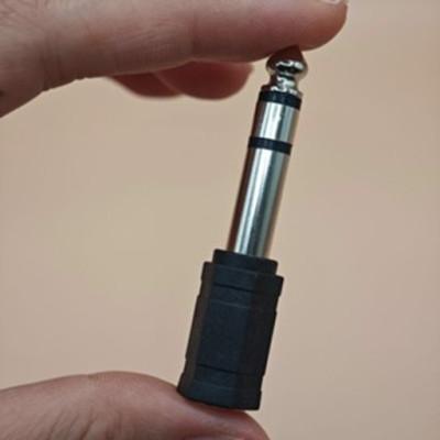 Đầu Jack Chuyển Đổi I Jack Chuyển 3.5 Sang 6.5 I Jack Chuyển 6.5 sang 3.5 Đen