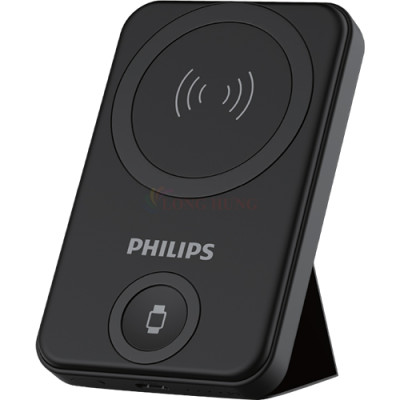 Sạc dự phòng từ tính không dây Philips Magnetic Wireless Power Bank PD20W 10000mAh DLP9535 - Hàng chính hãng