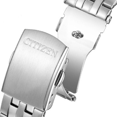 Đồng Hồ Nam Citizen Dây Thép Không Gỉ NH7501-85A - Mặt Trắng (Sapphire)