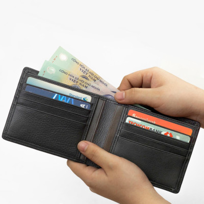 Ví nam da bò B32 | Anh Tho leather